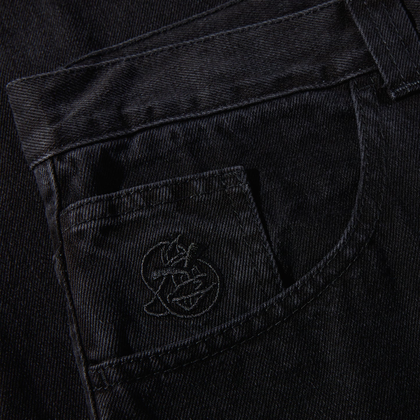 POLAR SKATE CO - 93! DENIM JEANS - PITCH BLACK