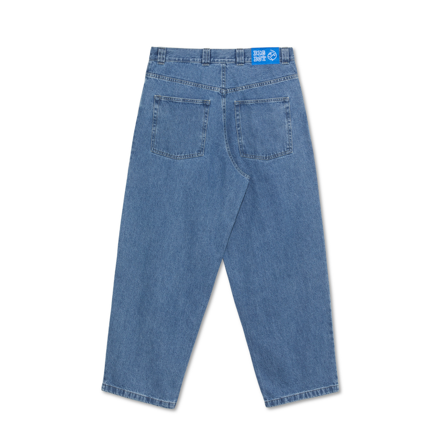 POLAR SKATE CO - BIG BOY JEANS - MID BLUE