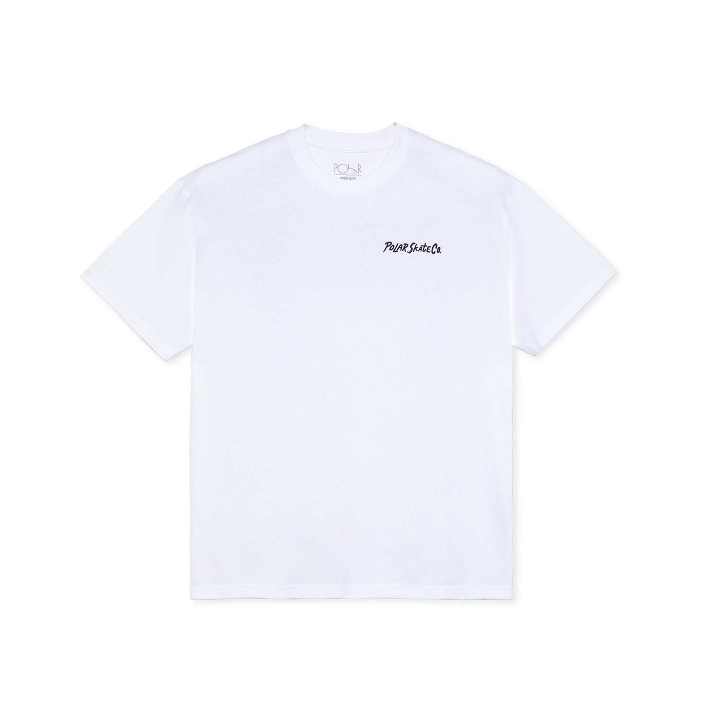 POLAR SKATE CO - YOGA TRIPPIN' TEE - WHITE