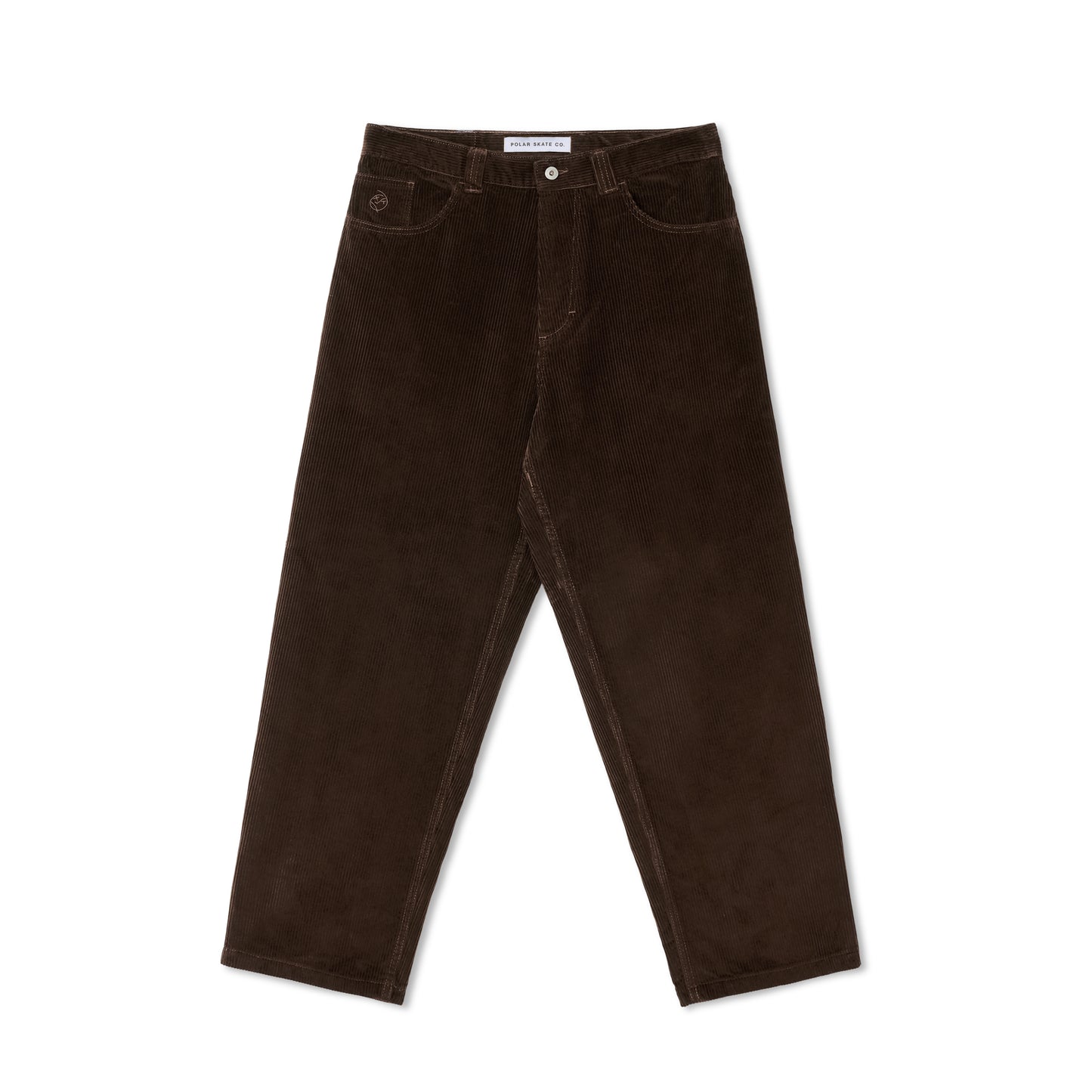 POLAR SKATE CO - BIG BOY CORD PANTS - CHOCOLATE