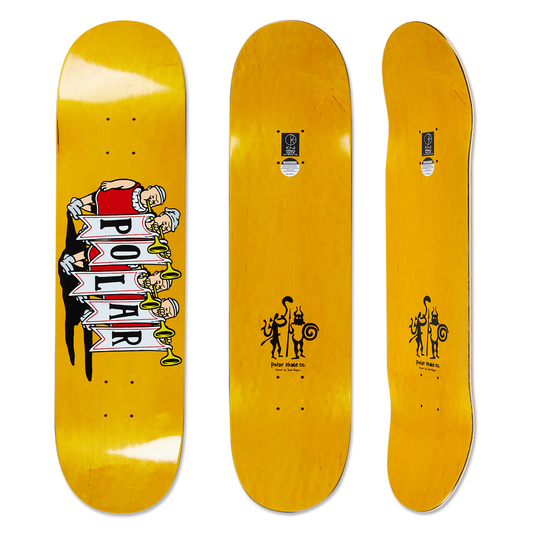 POLAR SKATE CO - TEAM MODEL TRUMPETS DECK