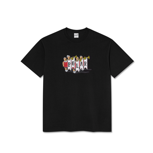 POLAR SKATE CO - TRUMPETS TEE - BLACK