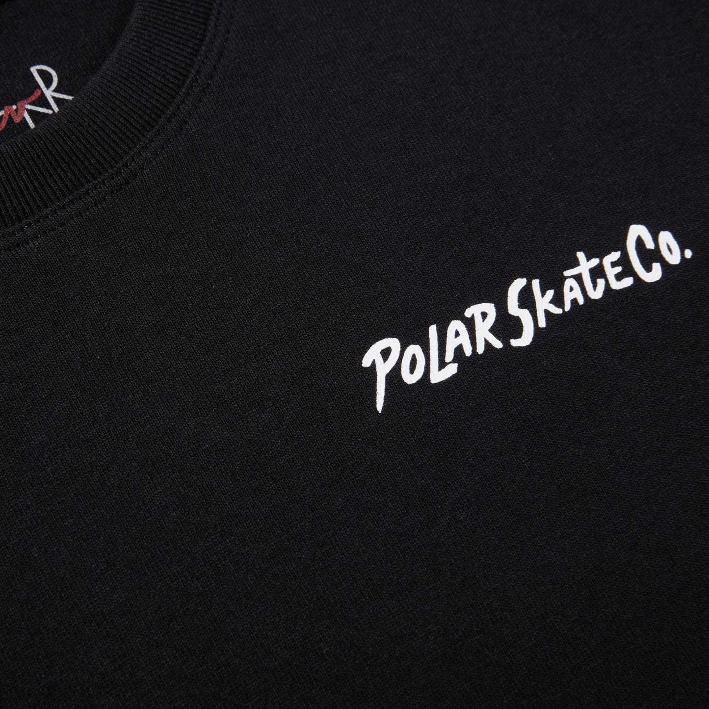 POLAR SKATE CO - CAMPFIRE TEE - BLACK