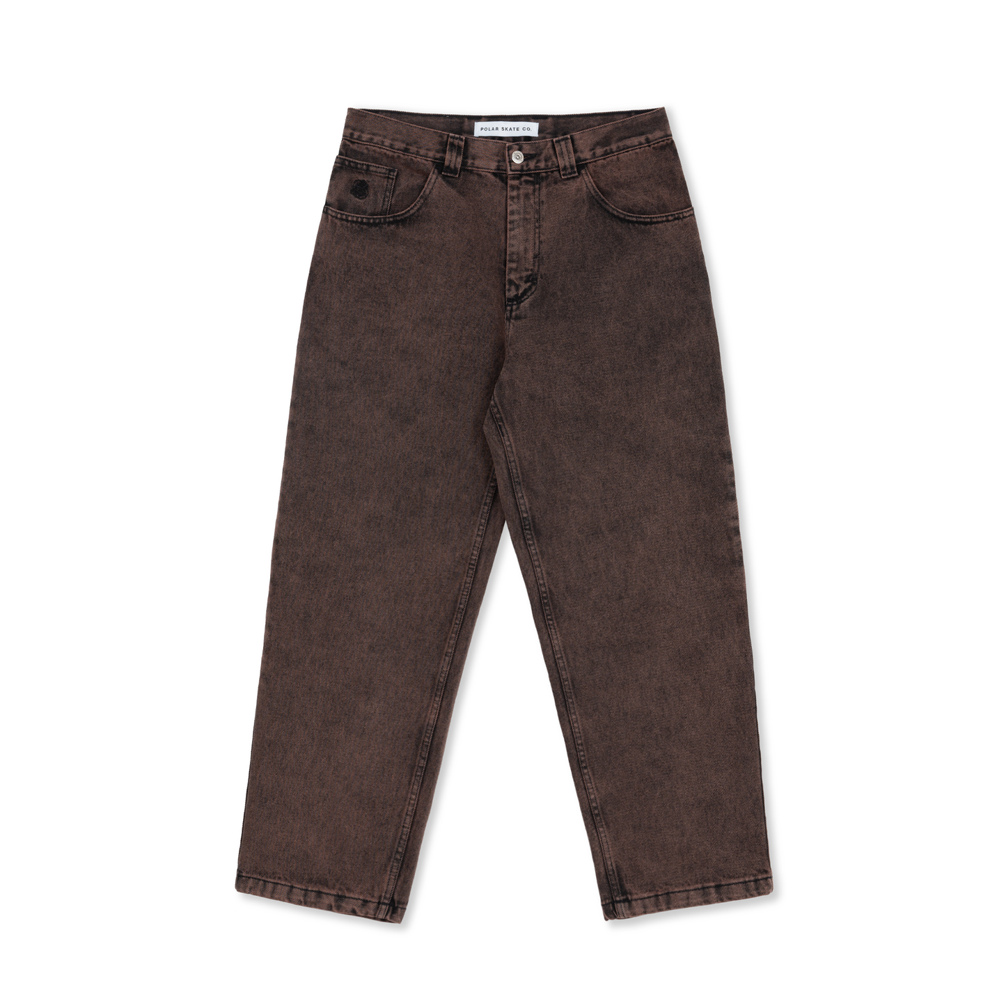 POLAR SKATE CO - '93! DENIM PANTS - MUD BROWN