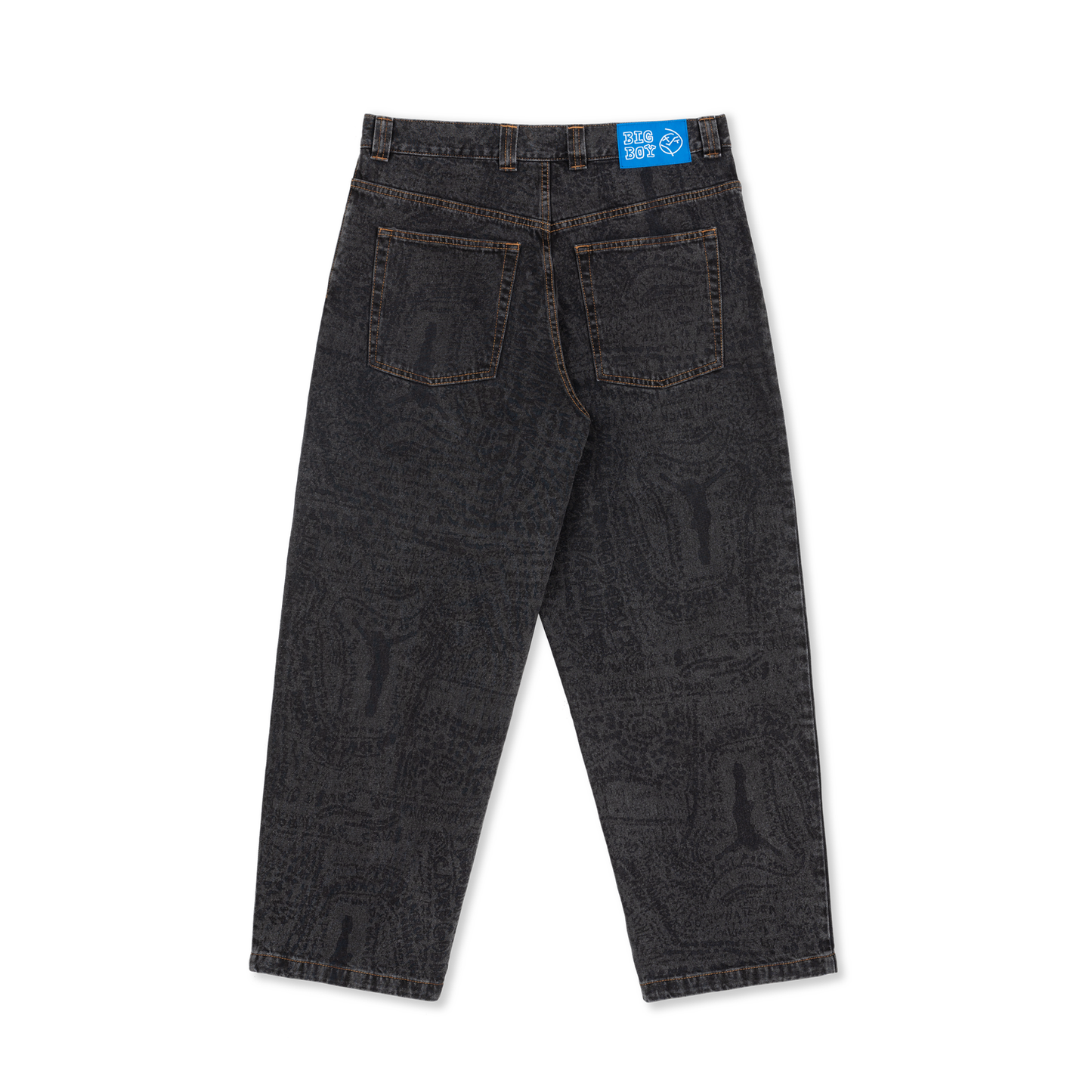 POLAR SKATE CO - EXIST BIG BOY PANTS - WASHED BLACK