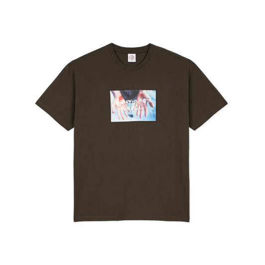 POLAR SKATE CO - COMMITMENT TEE - BROWN