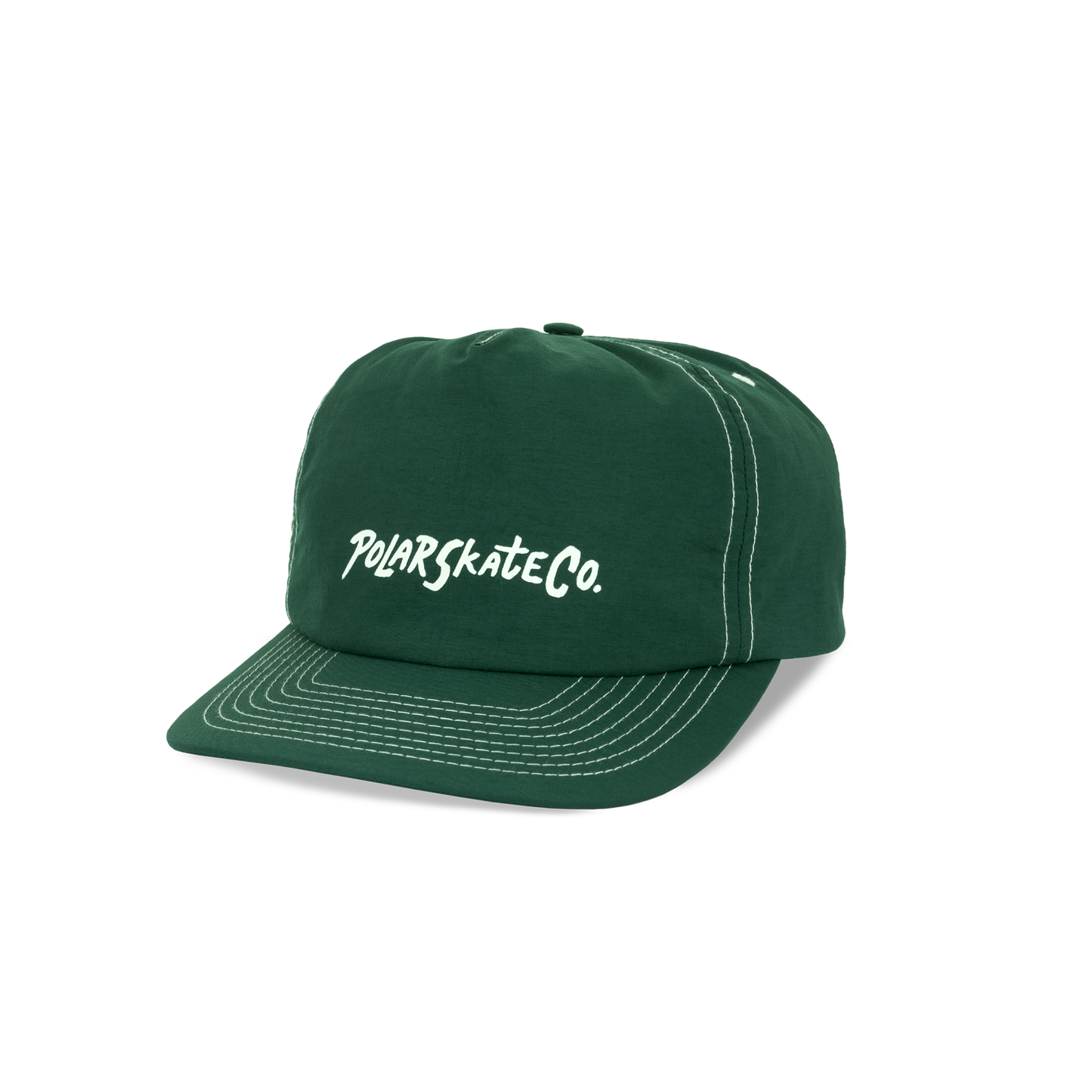 POLAR SKATE CO - SURF LOGO EARL CAP - DARK GREEN