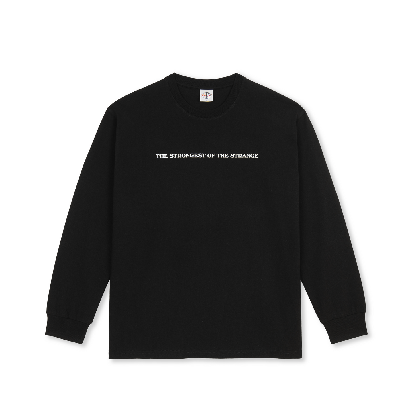 POLAR SKATE CO - STRONGEST OF THE STRANGE LS TEE - BLACK