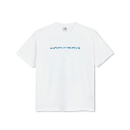 POLAR SKATE CO - STRONGEST OF THE STRANGE TEE - WHITE