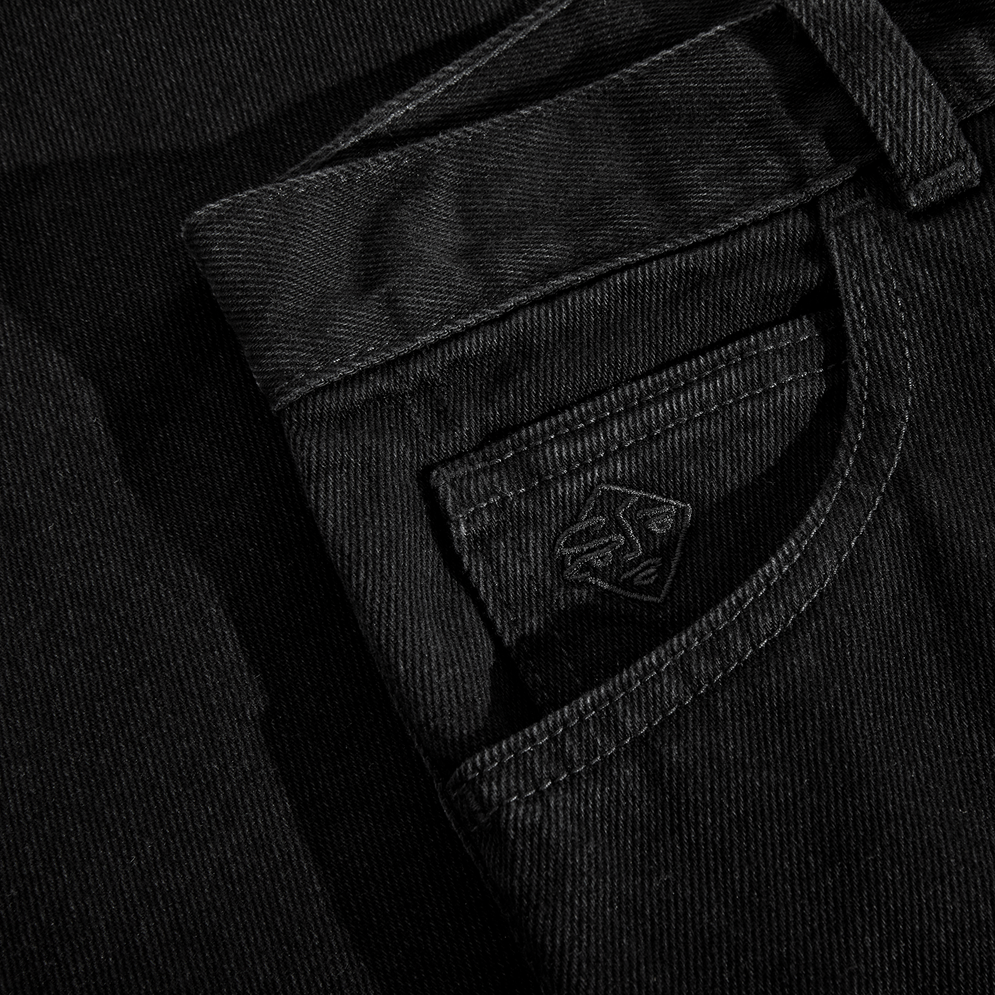 POLAR SKATE CO - 89! PANTS - PITCH BLACK