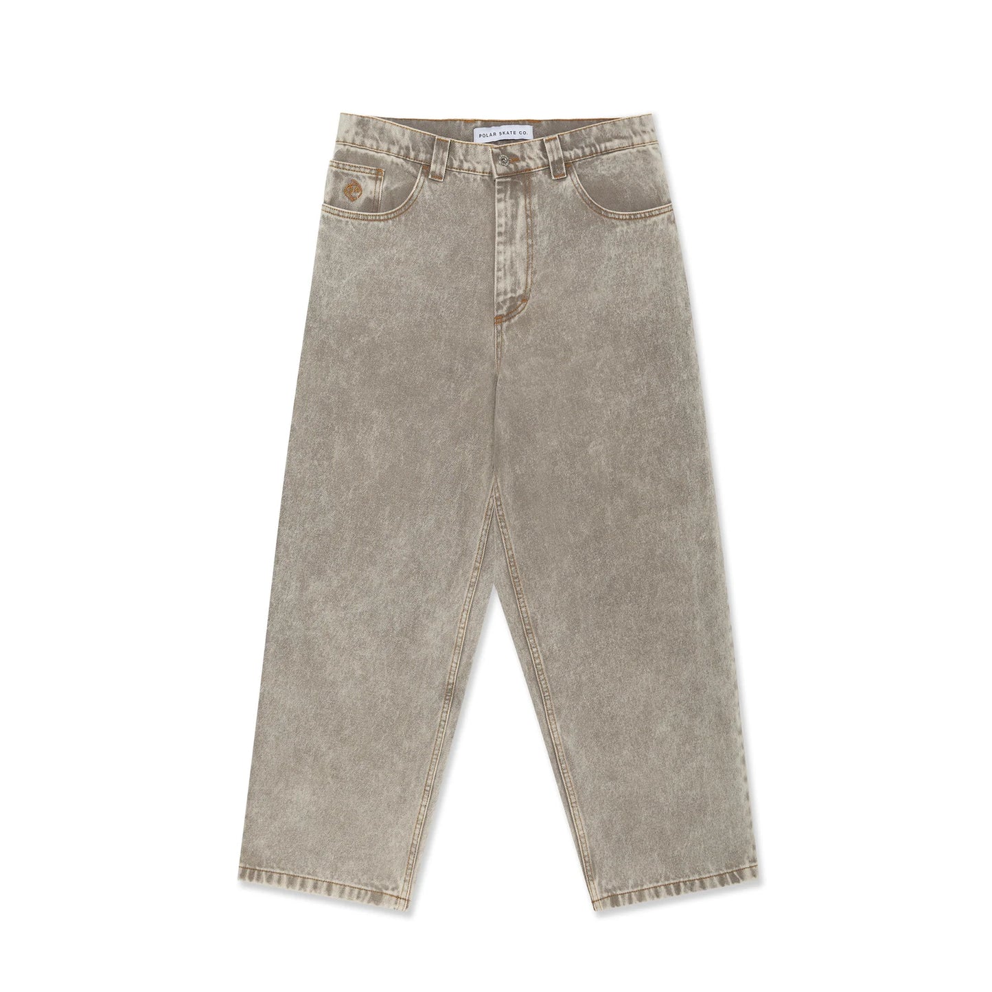 POLAR SKATE CO - BIG BOY PANTS - ACID BEIGE