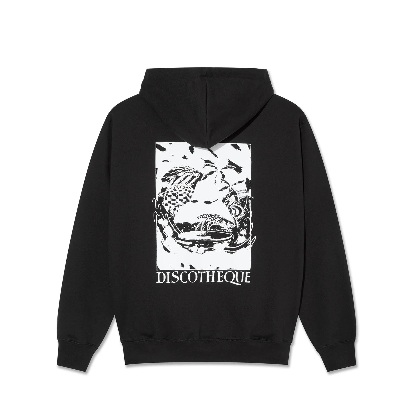 POLAR SKATE CO - DISCOTEQUE DAVE HOODIE - BLACK