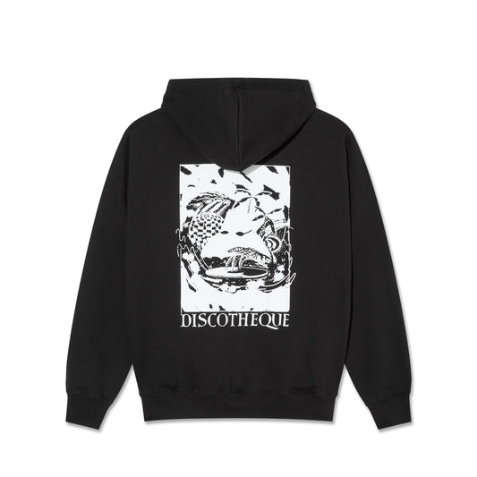 POLAR SKATE CO - DISCOTEQUE DAVE HOODIE - BLACK