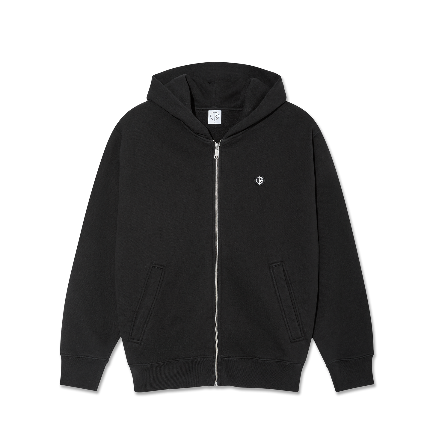 POLAR SKATE CO - ED ZIP HOODIE - BLACK