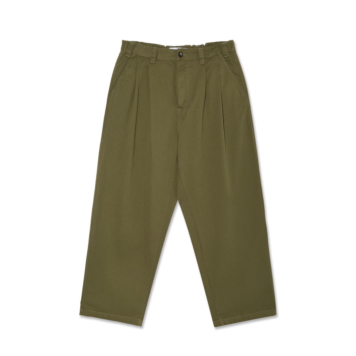 POLAR SKATE CO - RAILWAY CHINOS - ARMY GREEN