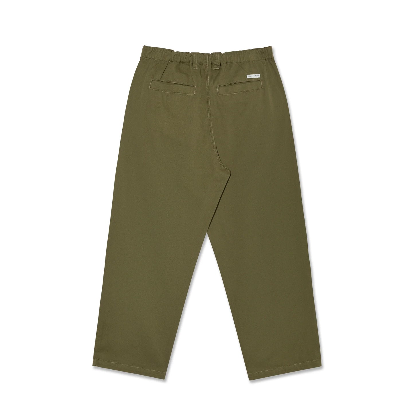 POLAR SKATE CO - RAILWAY CHINOS - ARMY GREEN