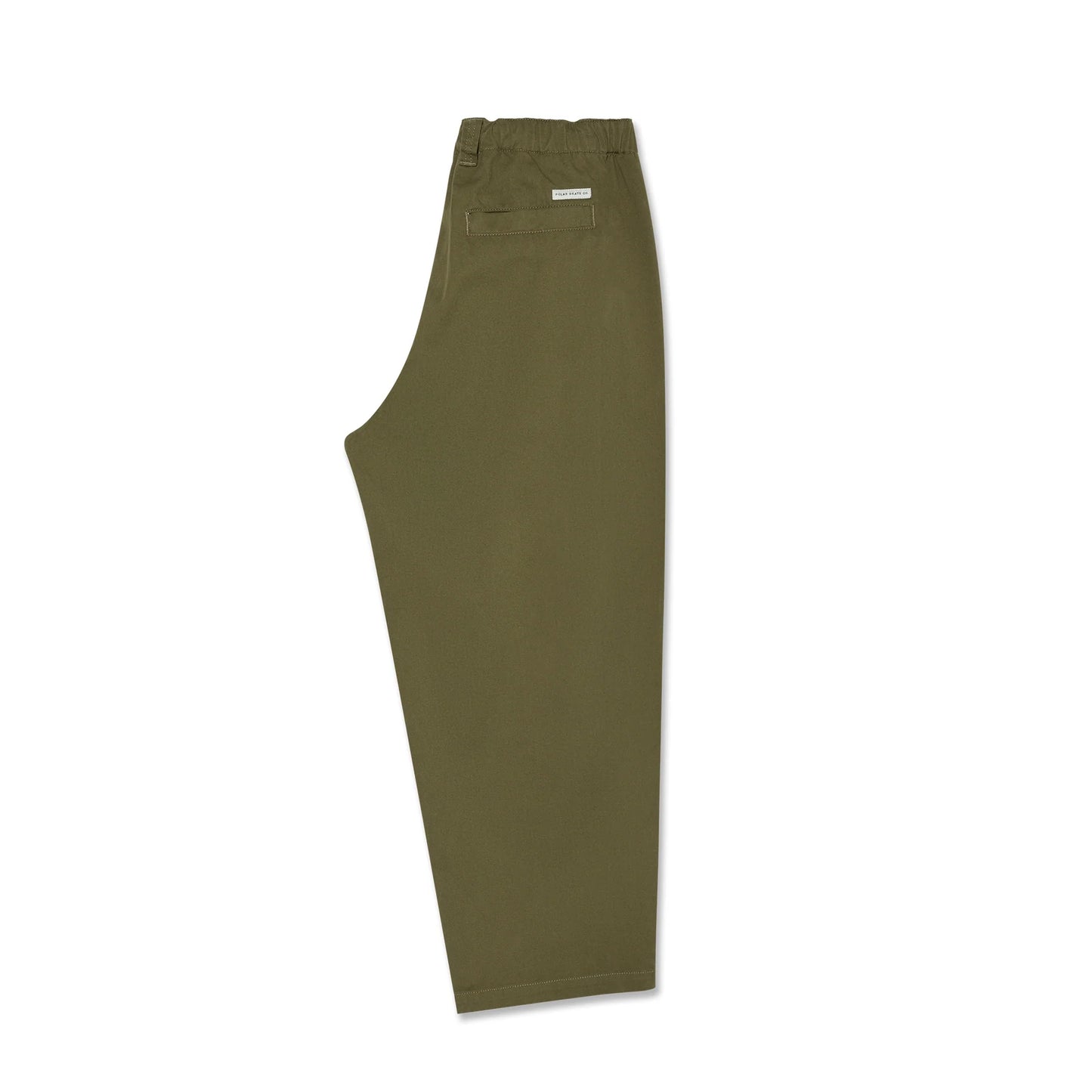 POLAR SKATE CO - RAILWAY CHINOS - ARMY GREEN