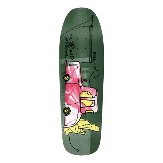 KROOKED - SANDOVAL ROLL OUT DECK - 9.81"