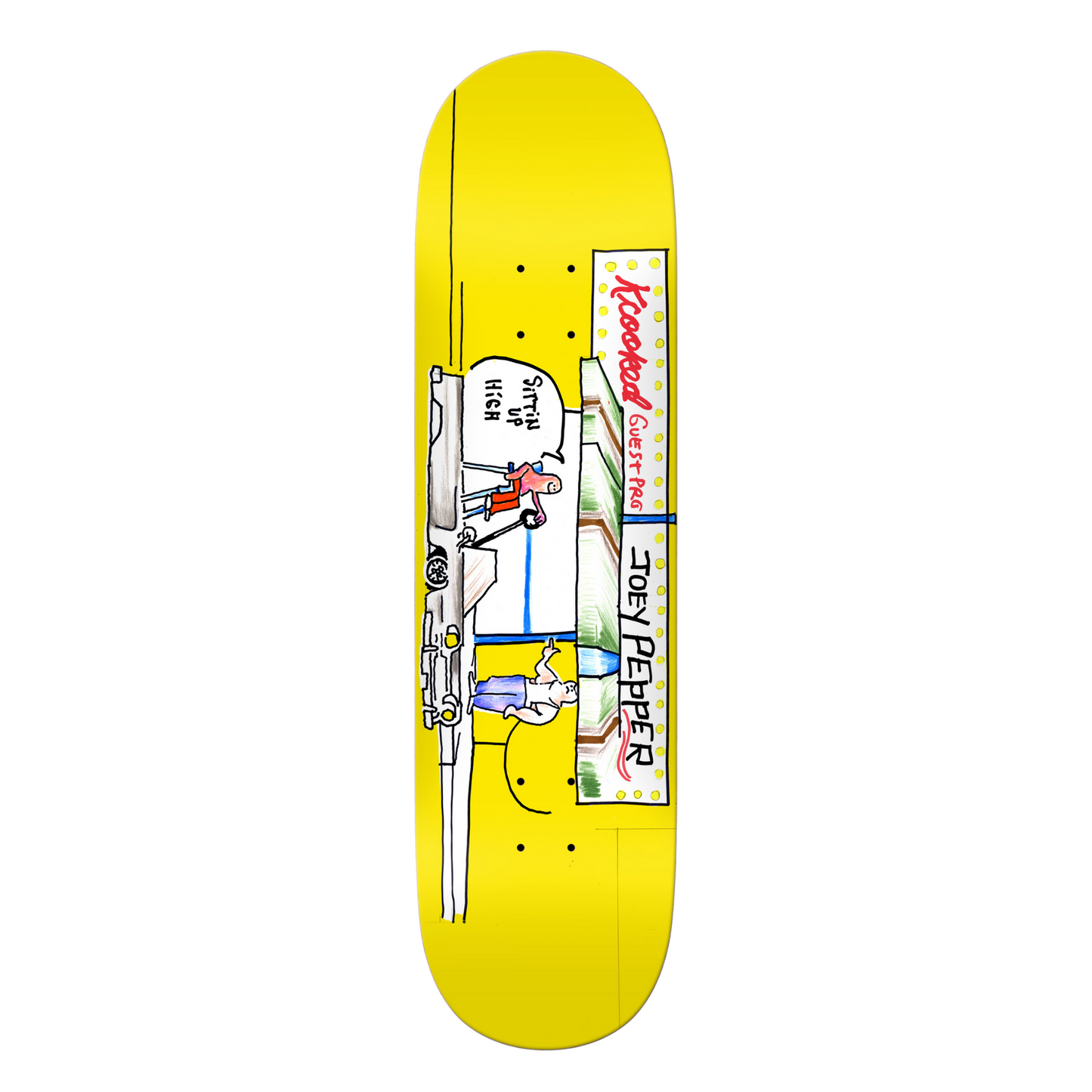 KROOKED - PEPPER GUEST DECK - 8.25"