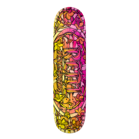 REAL - CHROME CATHEDRAL OVAL DECK - 8.06"