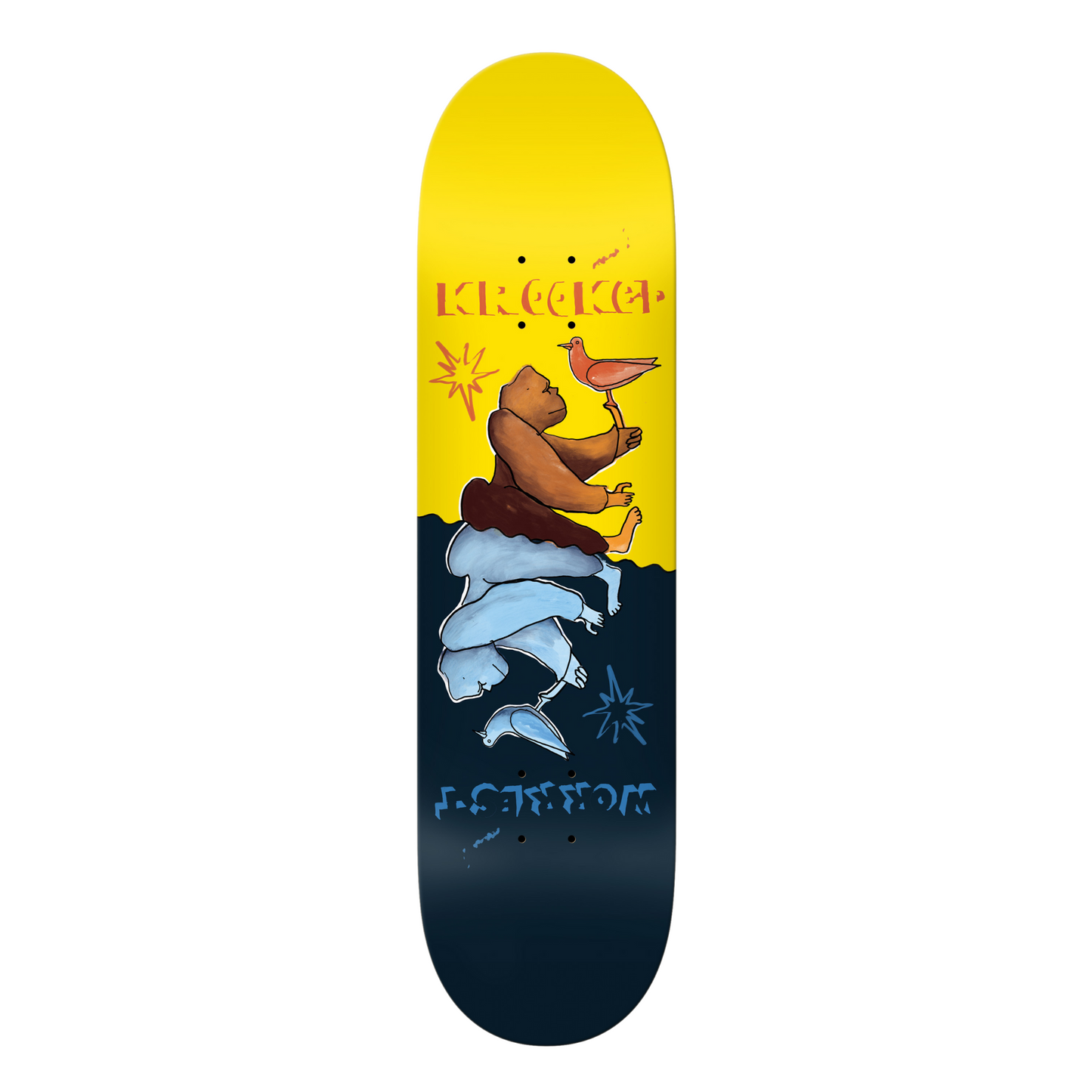 KROOKED - WORREST GORILLA SLICK DECK - 8.3"