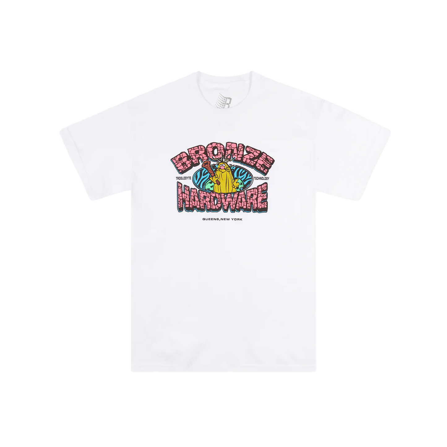 BRONZE 56K - TROGLODYTE TEE - WHITE