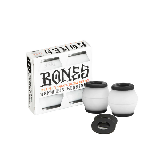 BONES - HARDCORE BUSHINGS - WHITE/HARD 96A