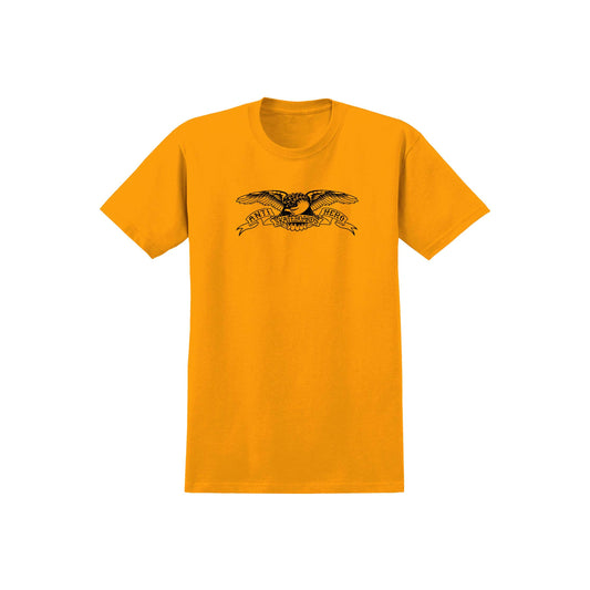 ANTI HERO - BASIC EAGLE TEE - GOLD/BLACK