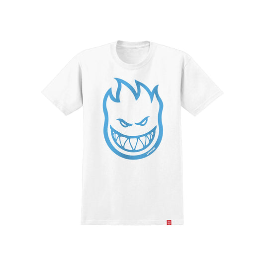 SPITFIRE - BIGHEAD TEE - WHITE/LIGHT BLUE