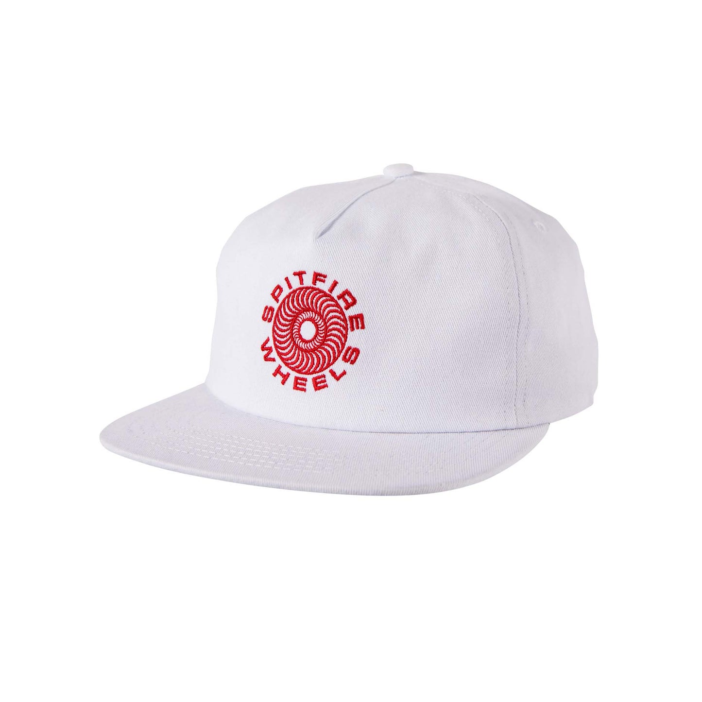 SPITFIRE - CLASSIC 87' SWIRL ADJUSTABLE CAP - WHITE/RED