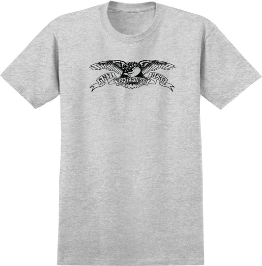 ANTI HERO - BASIC EAGLE TEE - HEATHER