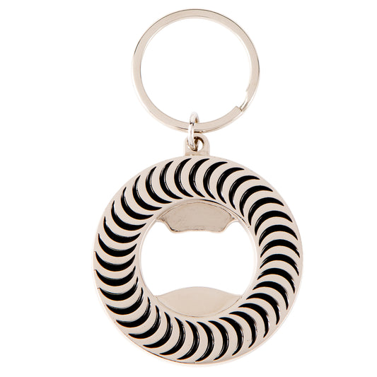 SPITFIRE - CLASSIC SWIRL KEYCHAIN - BRASS