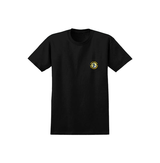 ANTI HERO - PIGEON ROUND POCKET TEE - BLACK