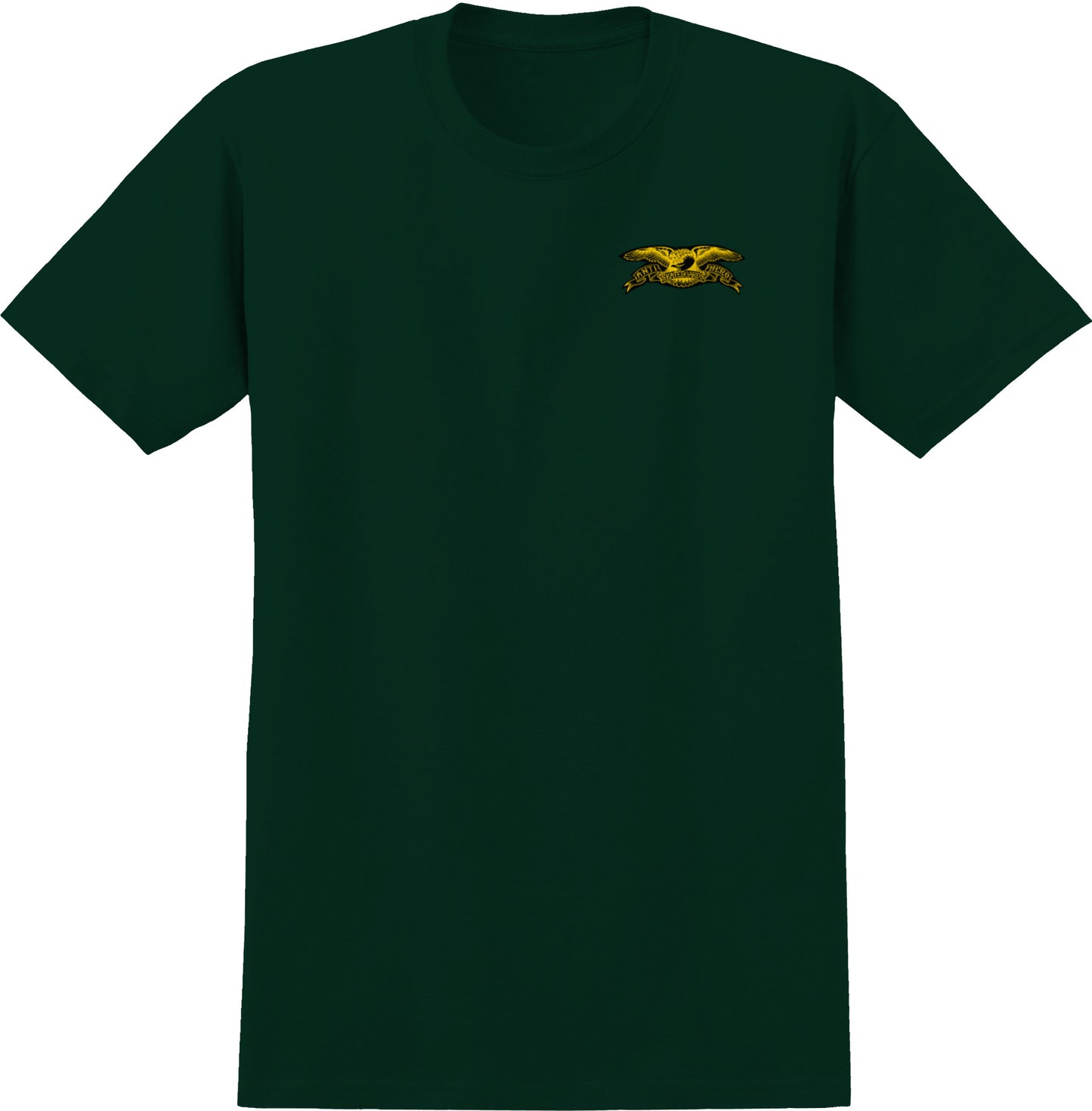 ANTI HERO - BASIC EAGLE CHEST TEE - GREEN/YELLOW