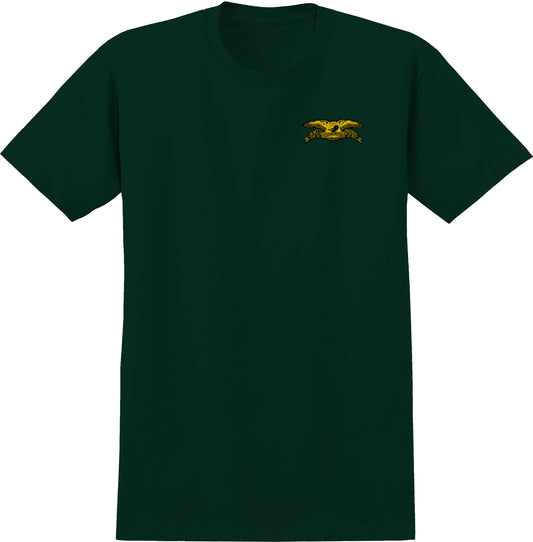 ANTI HERO - BASIC EAGLE CHEST TEE - GREEN/YELLOW