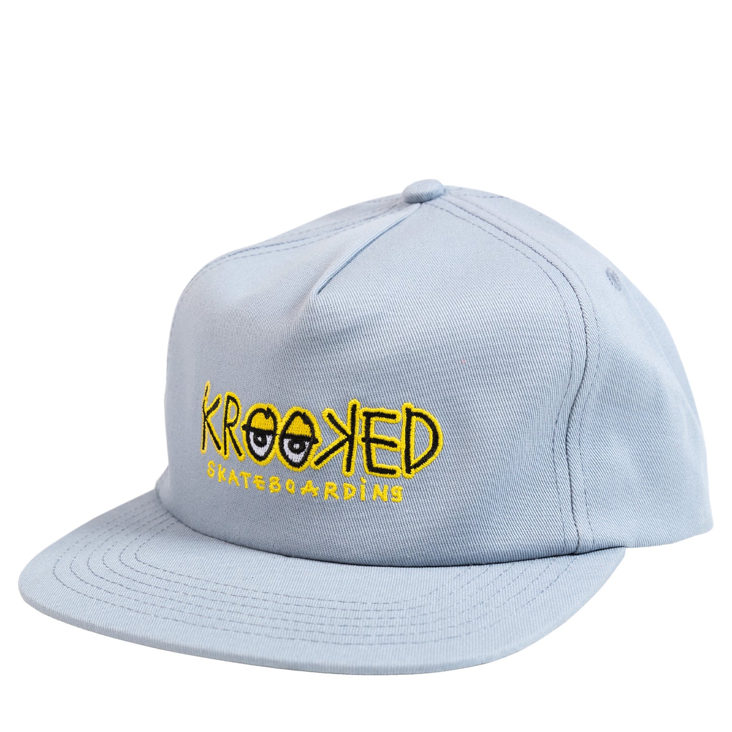 KROOKED - KROOKED EYES ADJUSTABLE CAP - LIGHT BLUE
