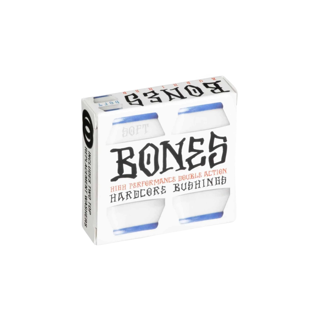 BONES - HARDCORE BUSHINGS - WHITE/SOFT 81A
