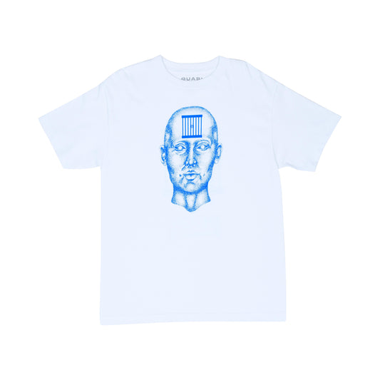 QUASI - CAGE TEE - WHITE