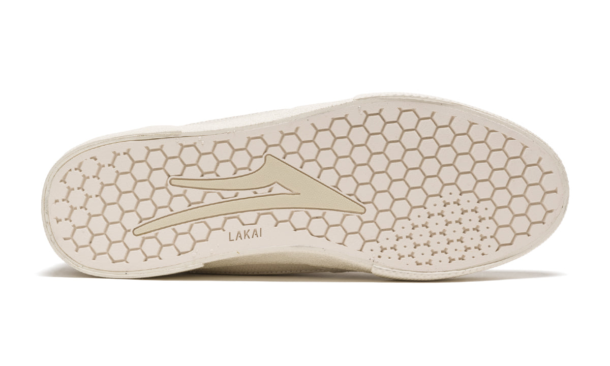 LAKAI - CAMBRIDGE SHOES - CREAM LEATHER