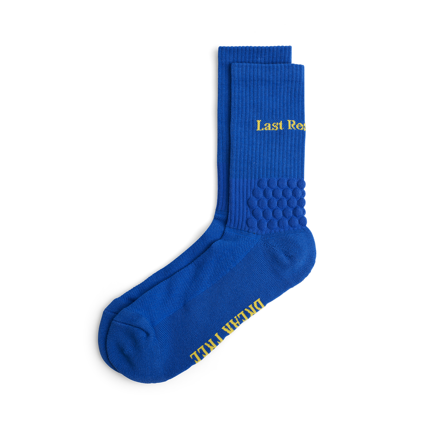 LAST RESORT AB - RIGHT ANGLE BUBBLE SOCKS - BLUE