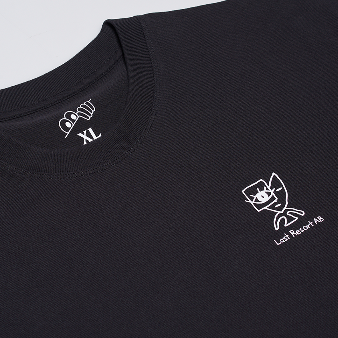 LAST RESORT AB - MILIC TEE - BLACK
