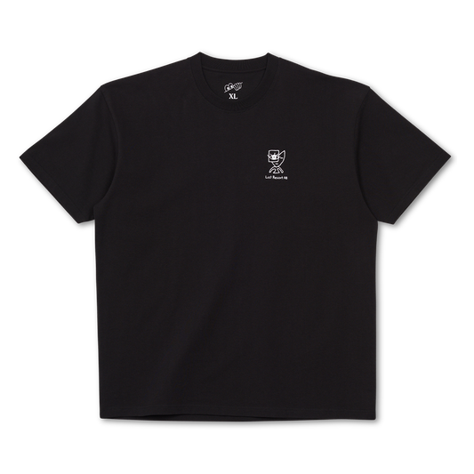 LAST RESORT AB - MILIC TEE - BLACK