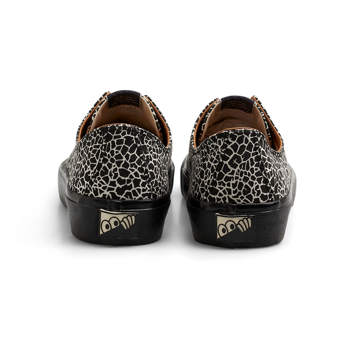 LAST RESORT AB - VM003 CANVAS SHOE - CRACKED BLACK