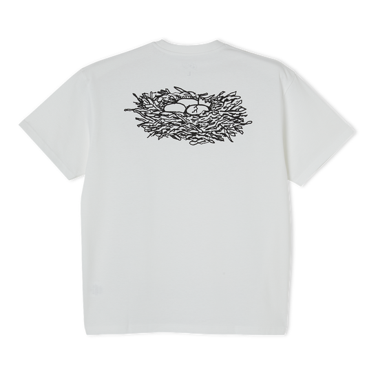LAST RESORT AB - NEST TEE - WHITE