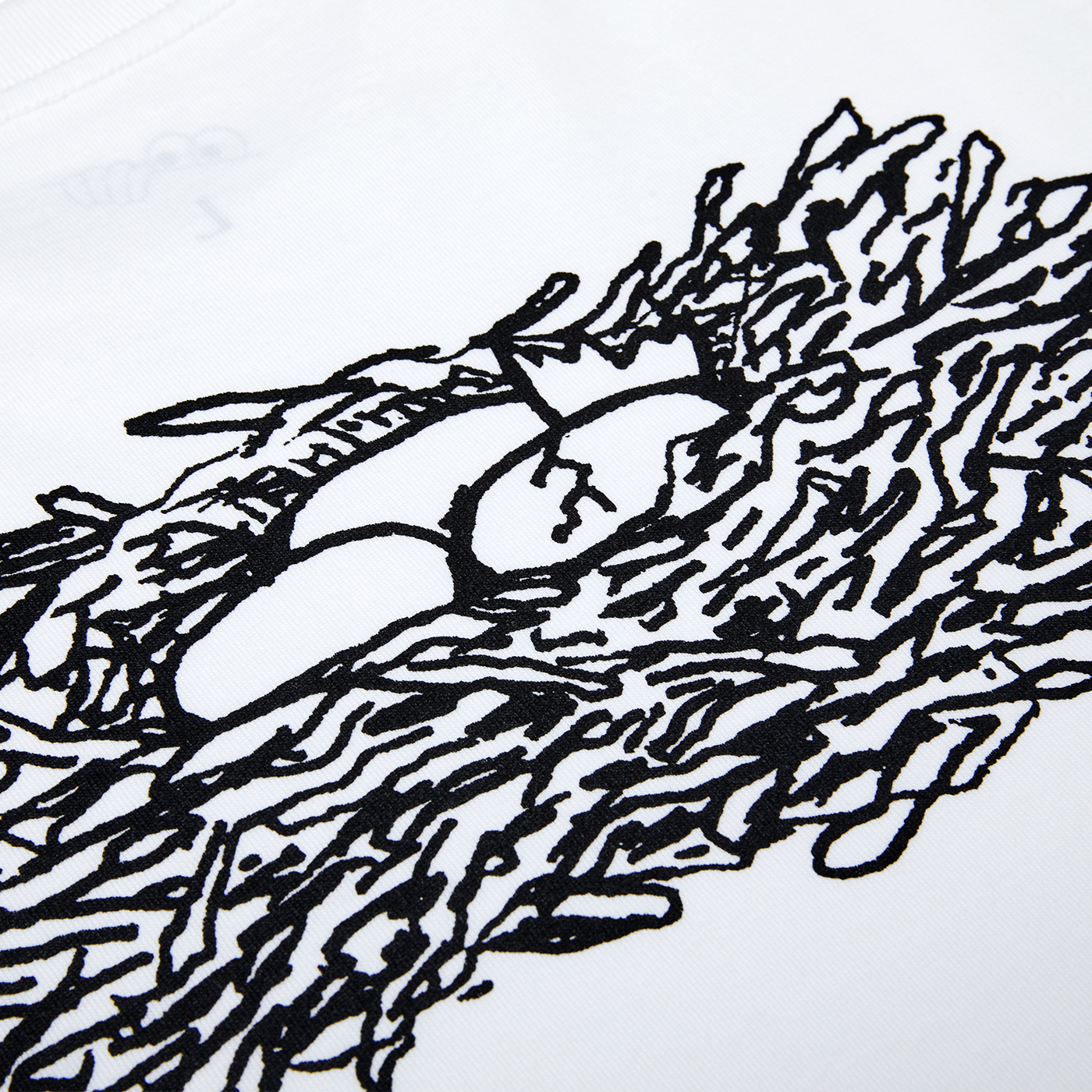 LAST RESORT AB - NEST TEE - WHITE