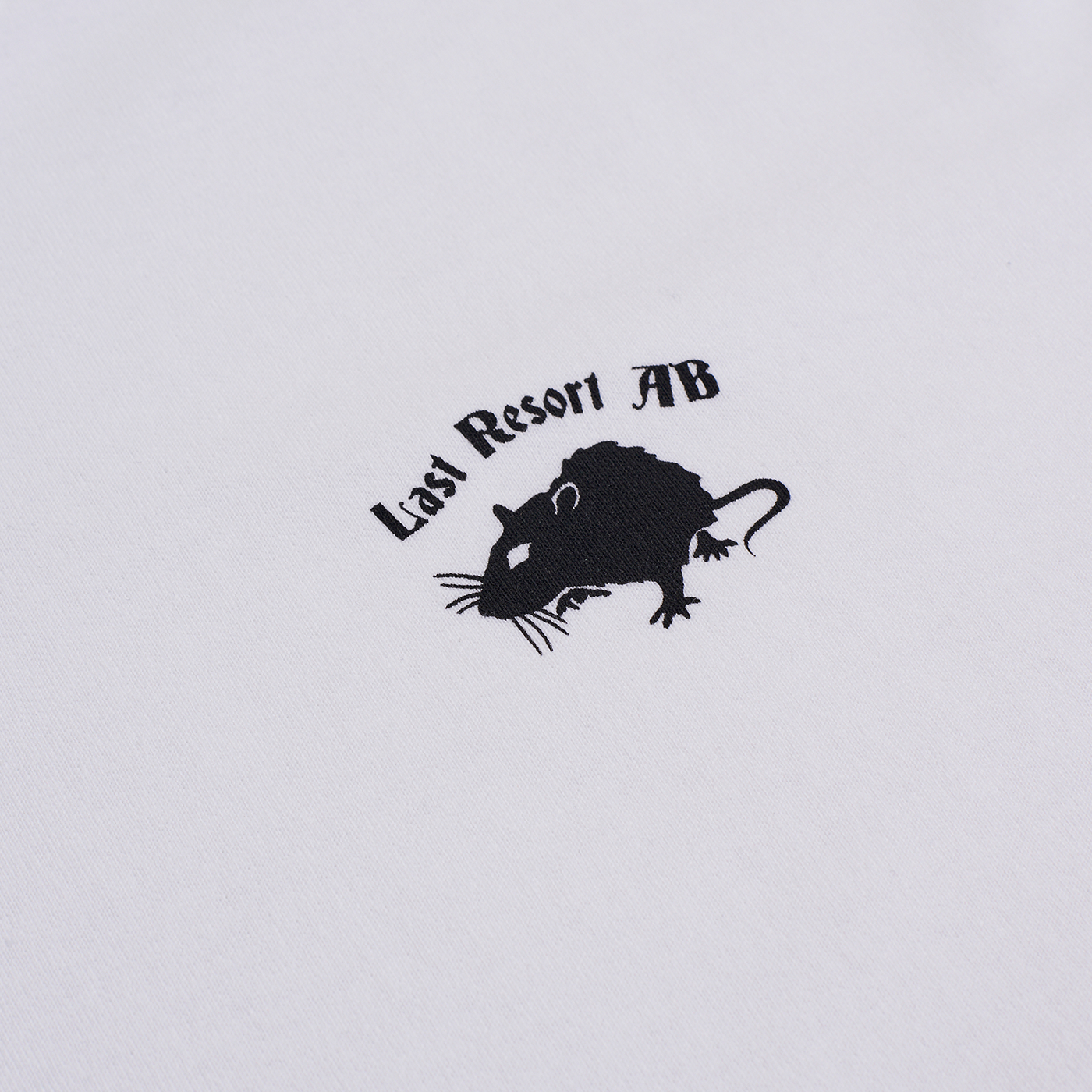 LAST RESORT AB - RAT RACE LS TEE - WHITE