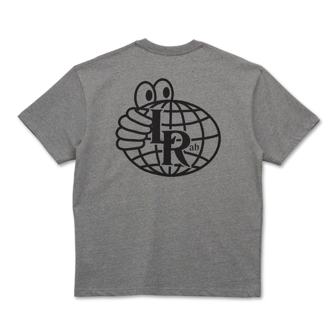 LAST RESORT AB - ATLAS MONOGRAM TEE - GREY/BLACK