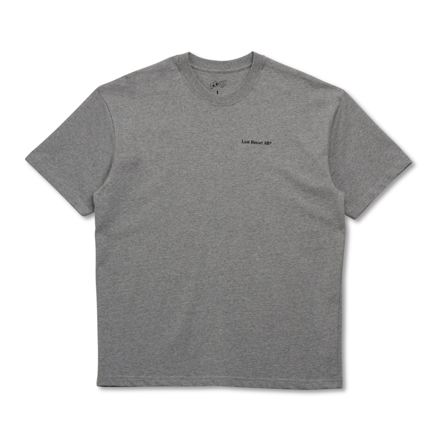 LAST RESORT AB - ATLAS MONOGRAM TEE - GREY/BLACK