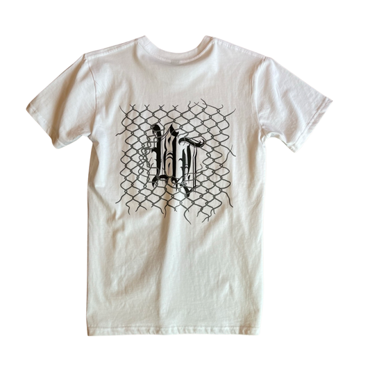 NEW TRADITIONS - CHAIN FENCE TEE - WHITE