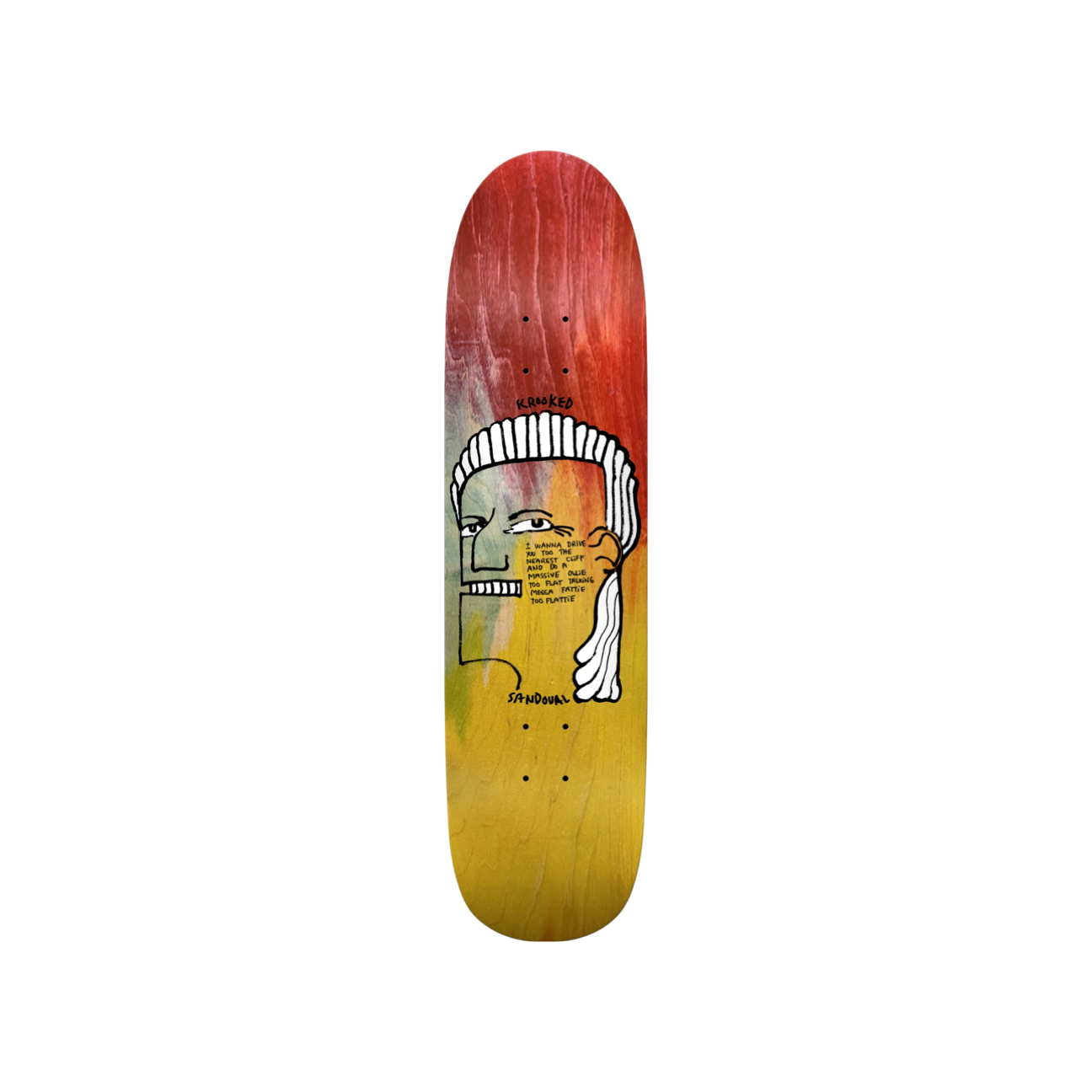 KROOKED - SANDOVAL MEGA DECK - 8.25"